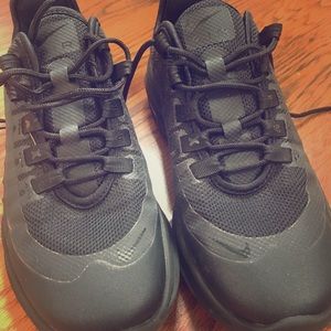 Boys NikeAir black shoes